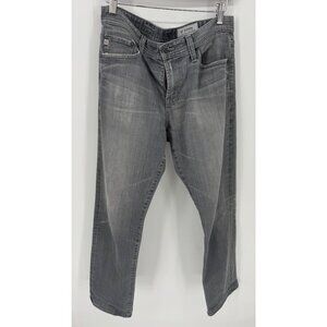 AG Adriano Goldschmied Mens The Graduate Tailored Leg Gray Denim Jeans
